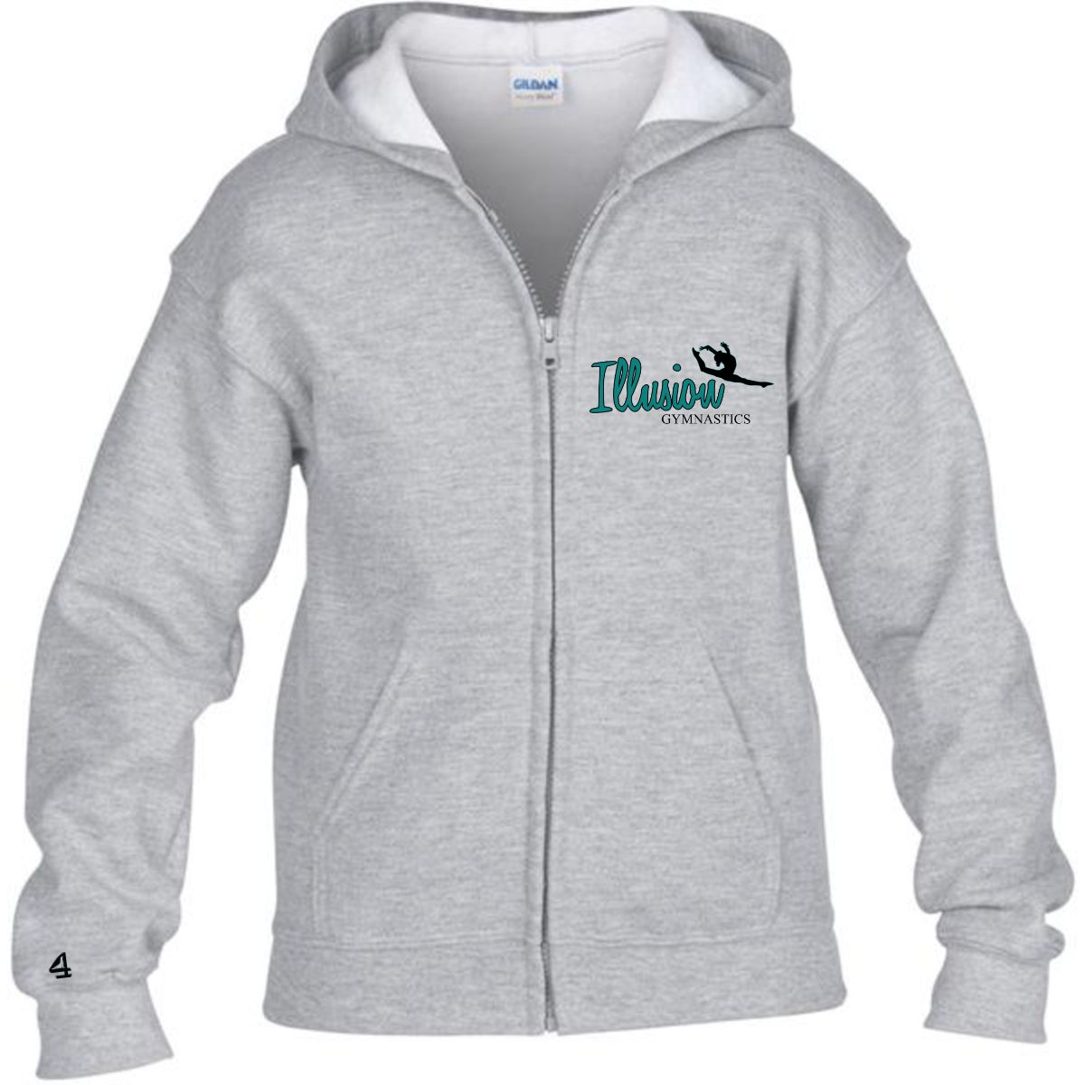 Youth Heavy Blend Full-Zip Hood