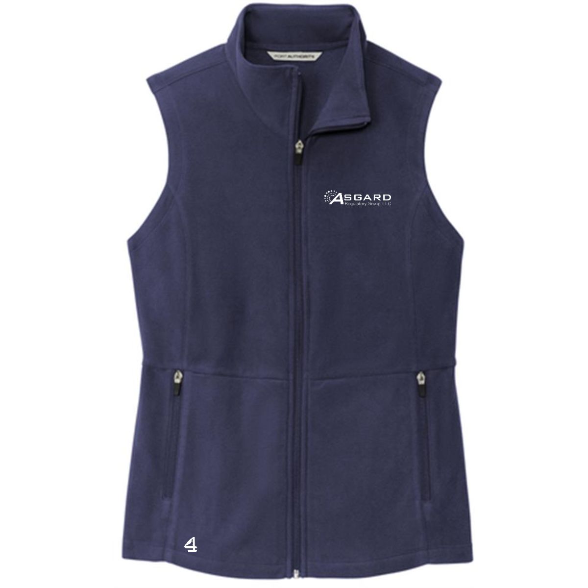 ASGARD Ladies Embroidered Microfleece Vest