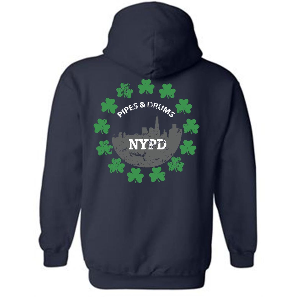NYPD PIPES AND DRUMS Shield Hoodie