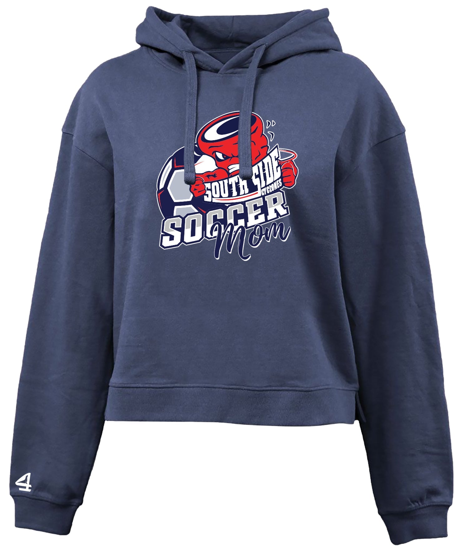 SSHS Cyclones Soccer Mom Cropped Hoodie