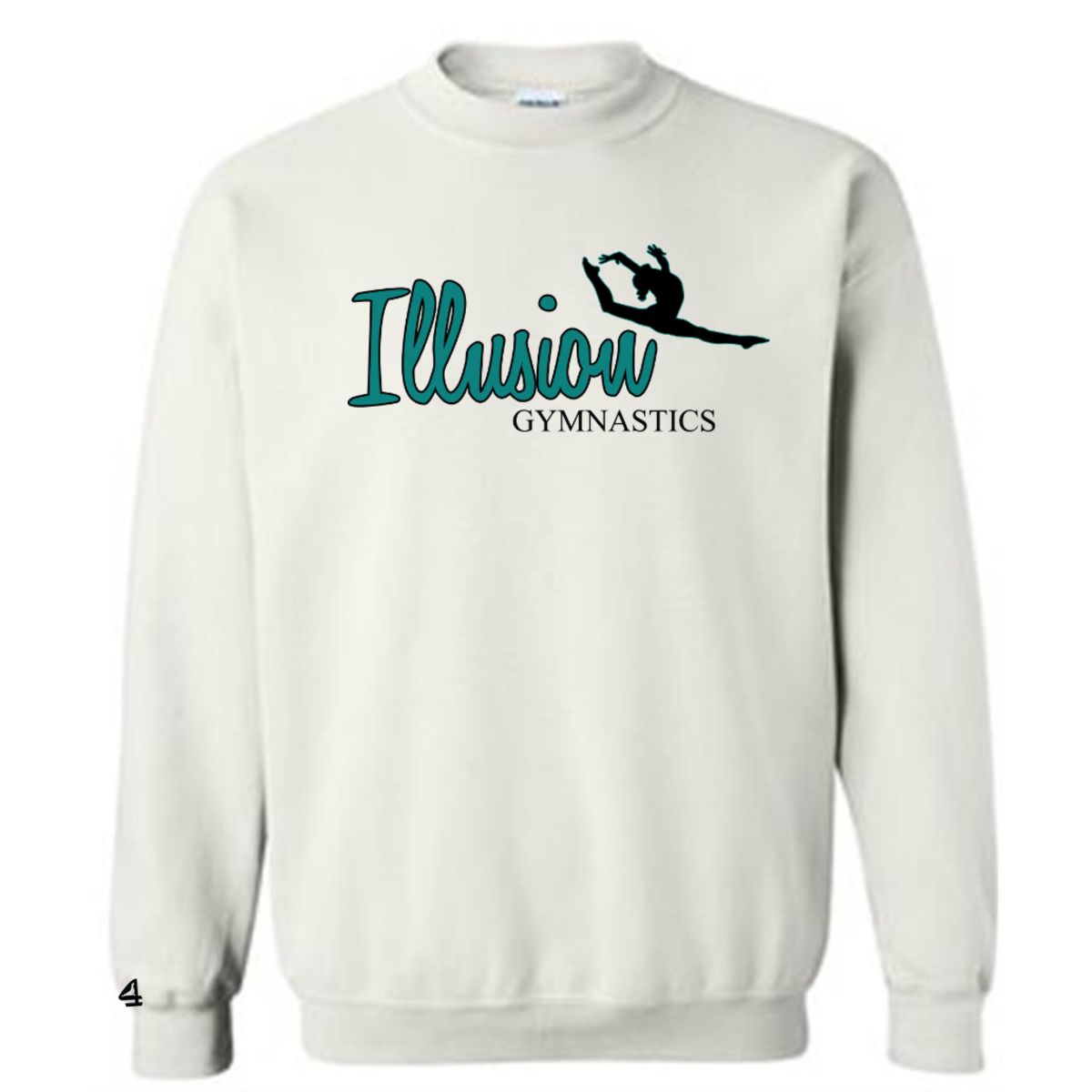 Illusion Gymnastics Adult Fleece Crew