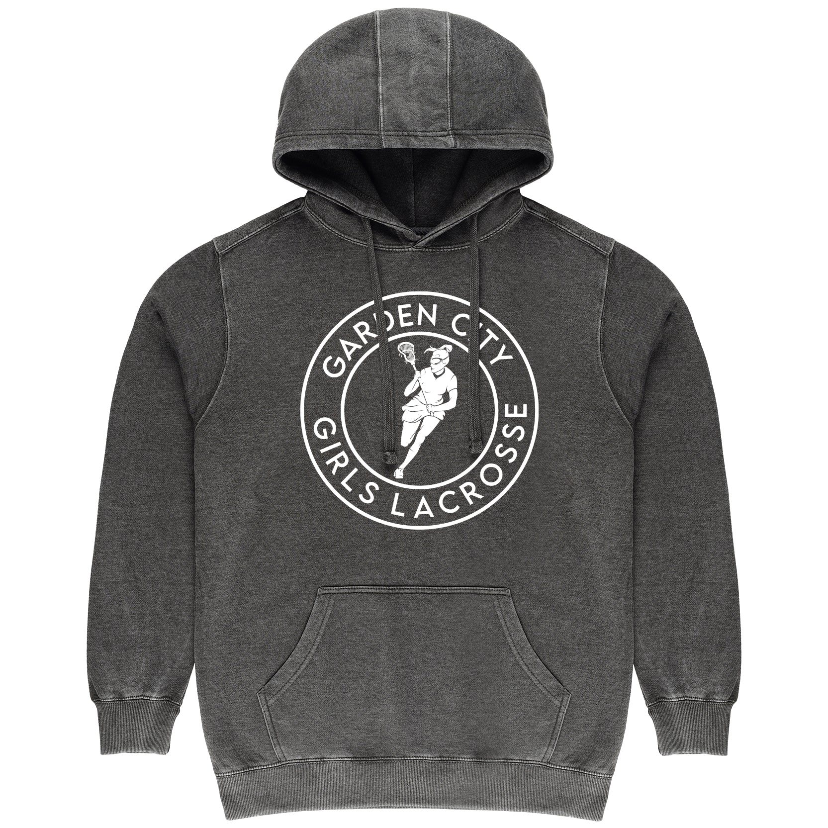 GARDEN CITY GIRLS LACROSSE Vintage Hoodie