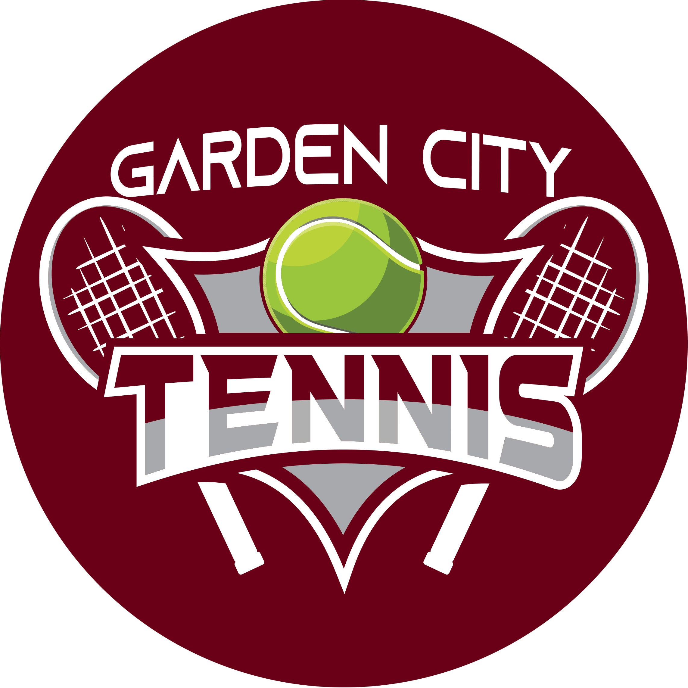 Garden City Tennis Magnet