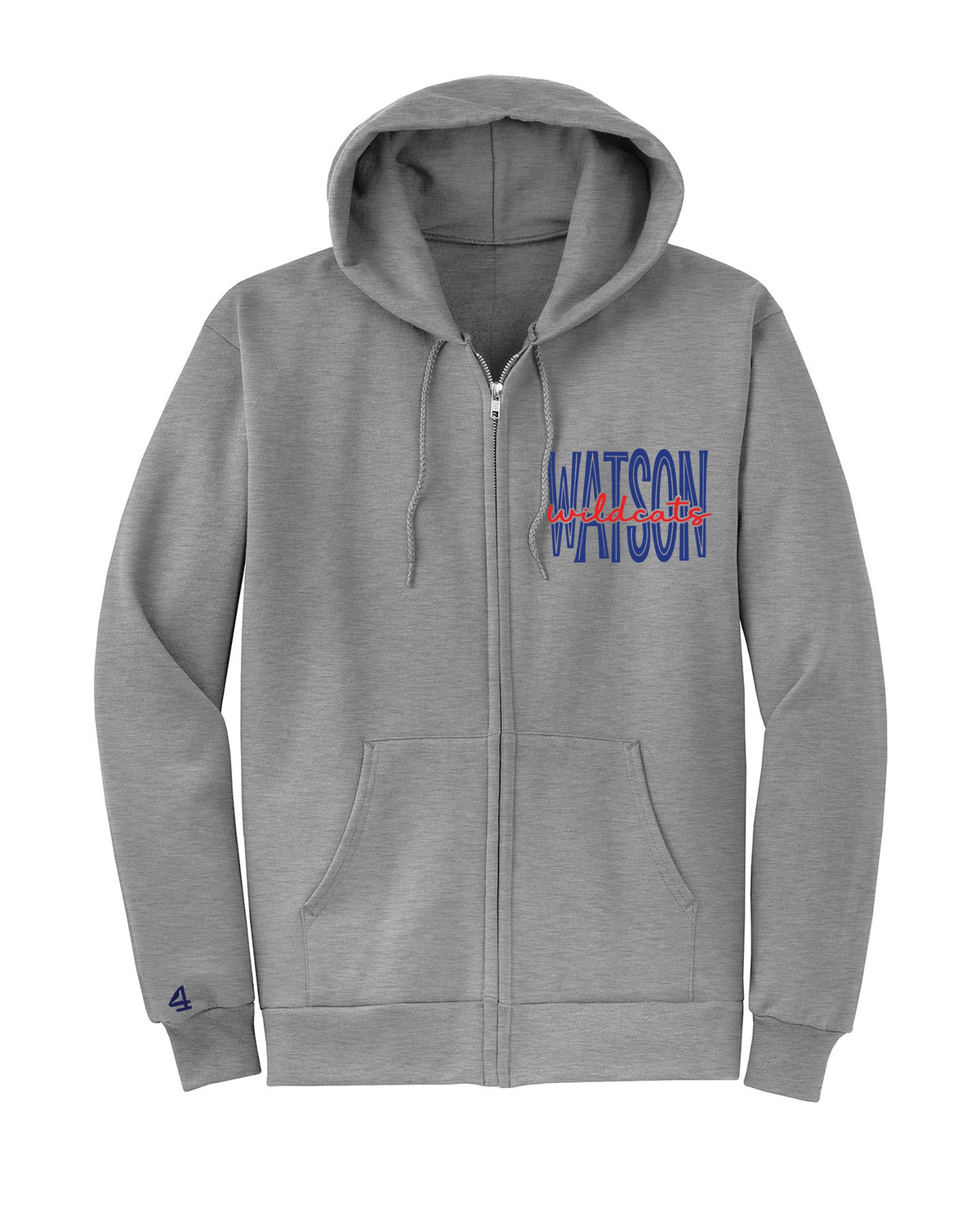 WATSON ELEMENTARY WILDCATS Spirit Full Zip