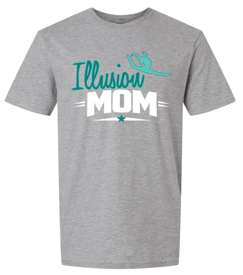 Illusion Gymnastics Mom T-shirt