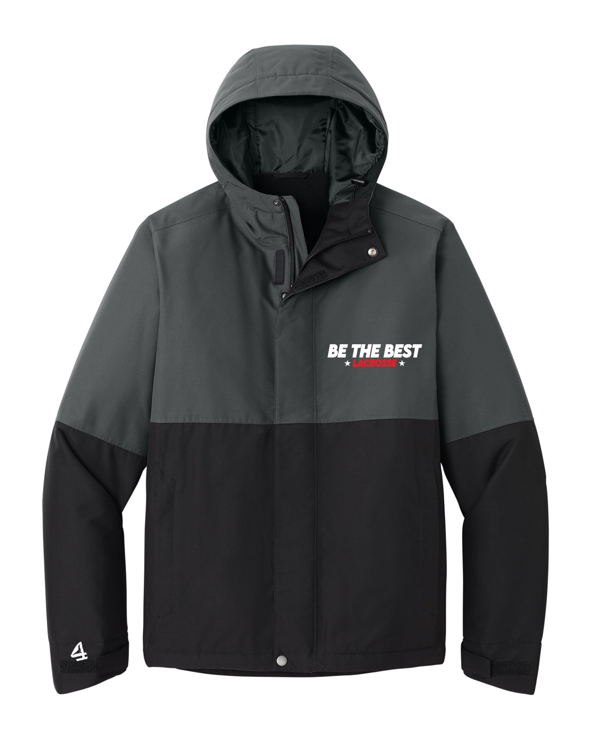 BTB "Be the Best" Lax Men's Insulated Heavy Jacket