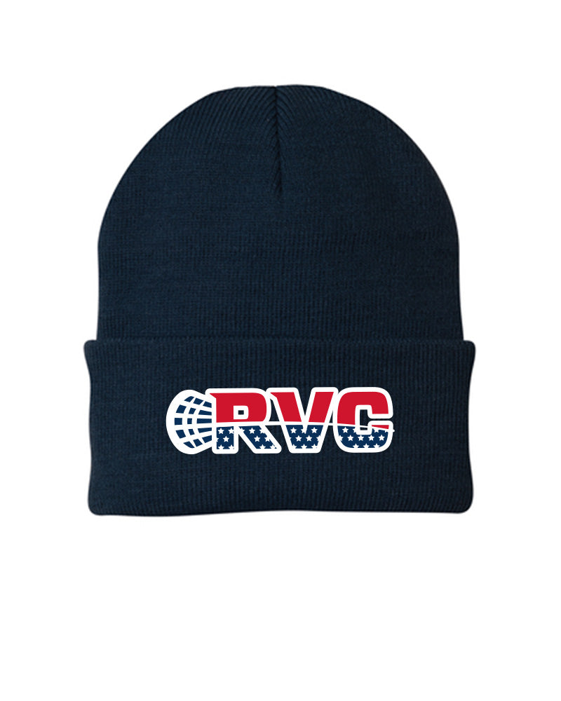 RVC Lacrosse Warm Embroidered Beanie Hat