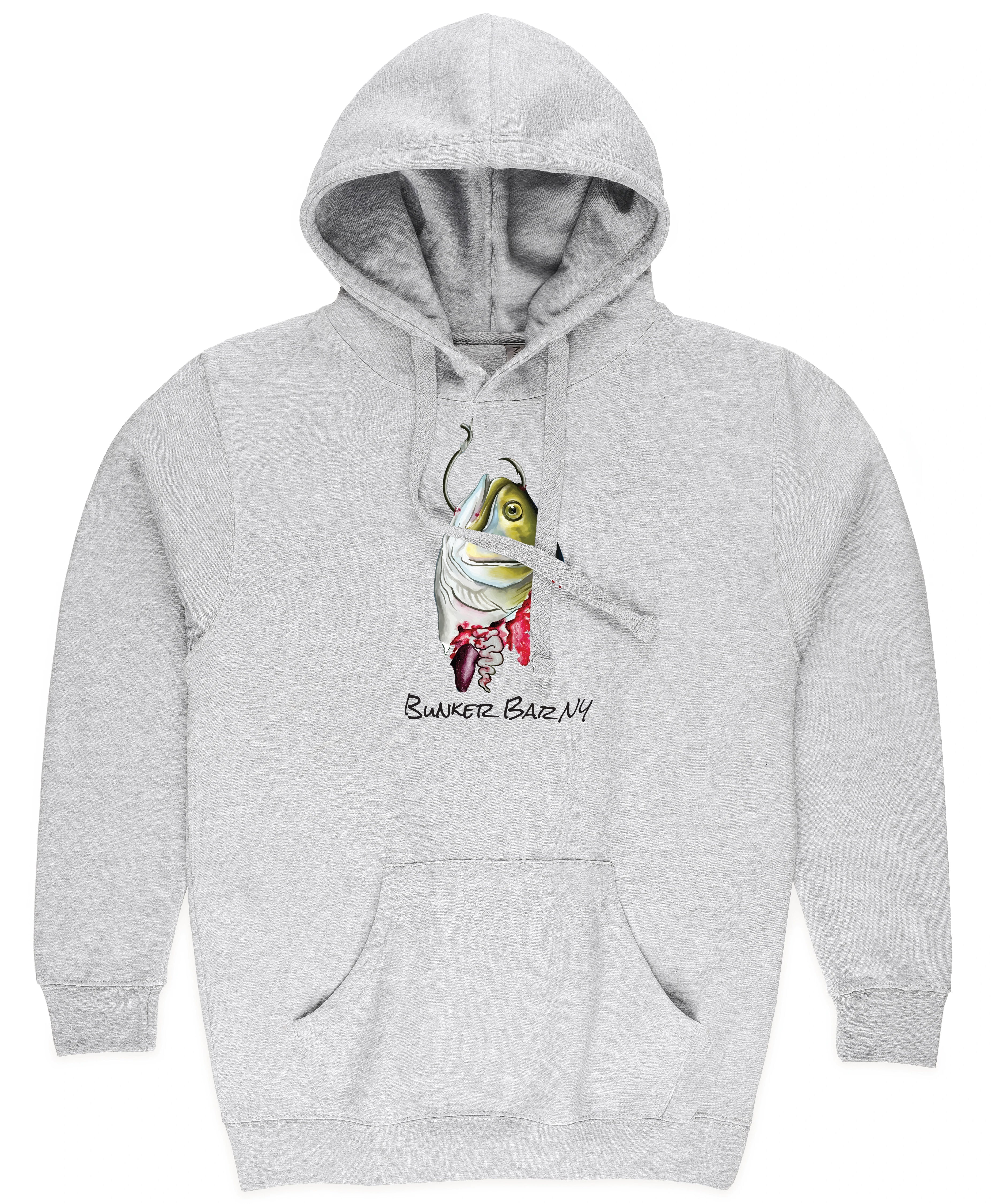 BUNKER BAR NY FISH HEAD HOODIE