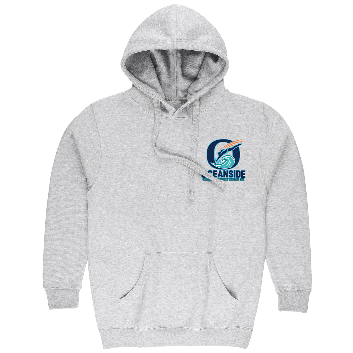 OCEANSIDE GIRLS VARSITY SWIM AND DIVE BUOY4 HOODIE
