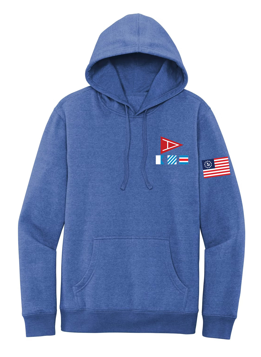 Amityville Yacht Club Flag Printed HOODIE