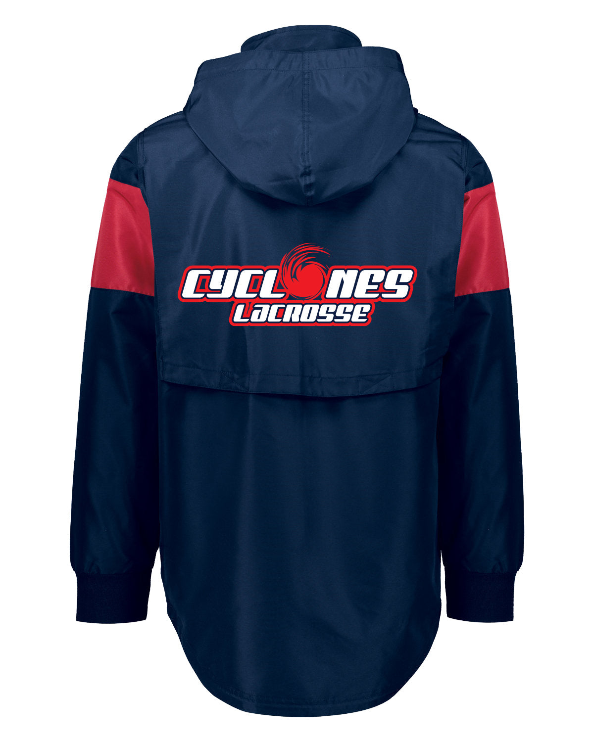 South Side Cyclones Lacrosse Full-Zip Embroidered and Printed Custom Jacket