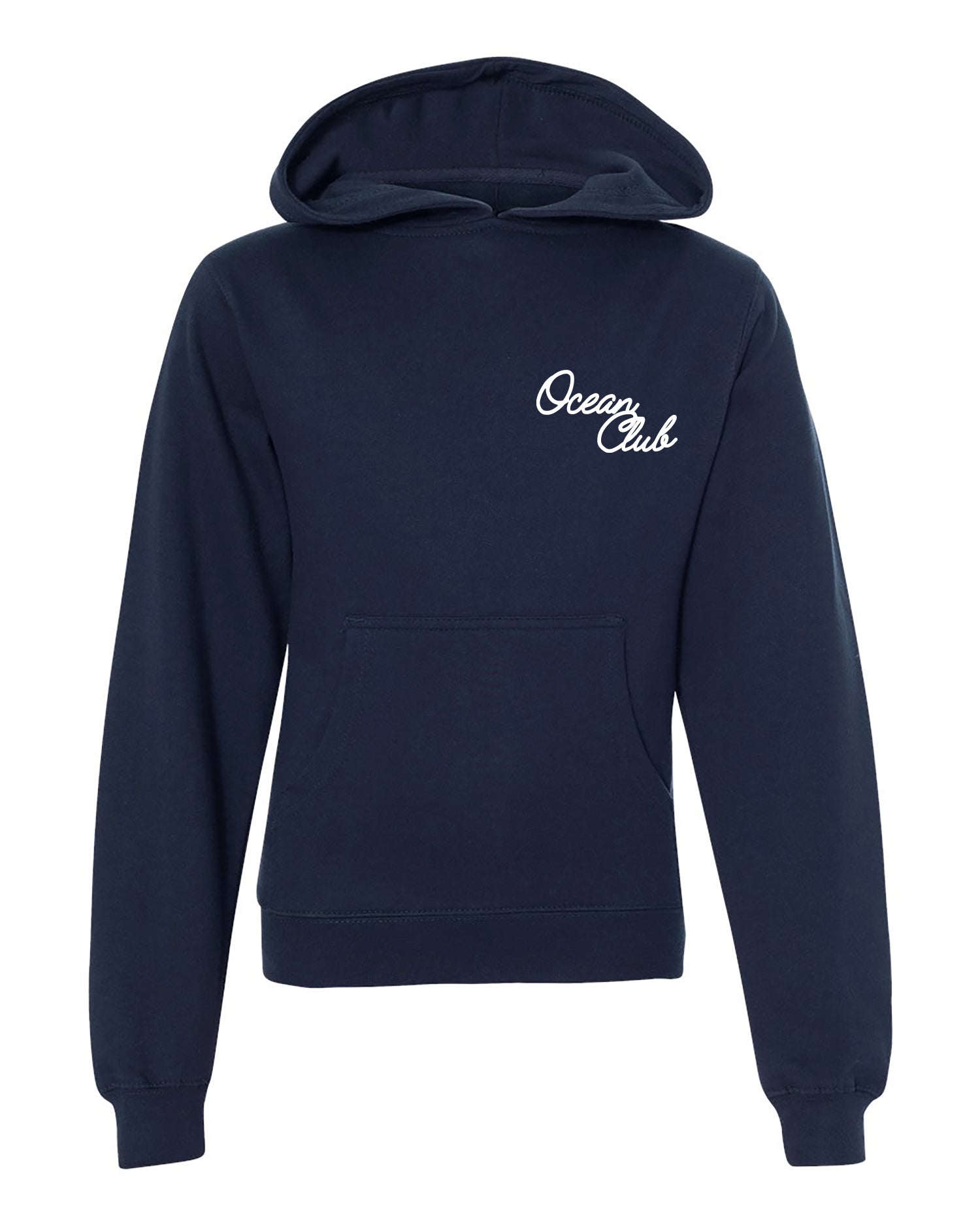 The Ocean Club Script Printed Youth Hoodie
