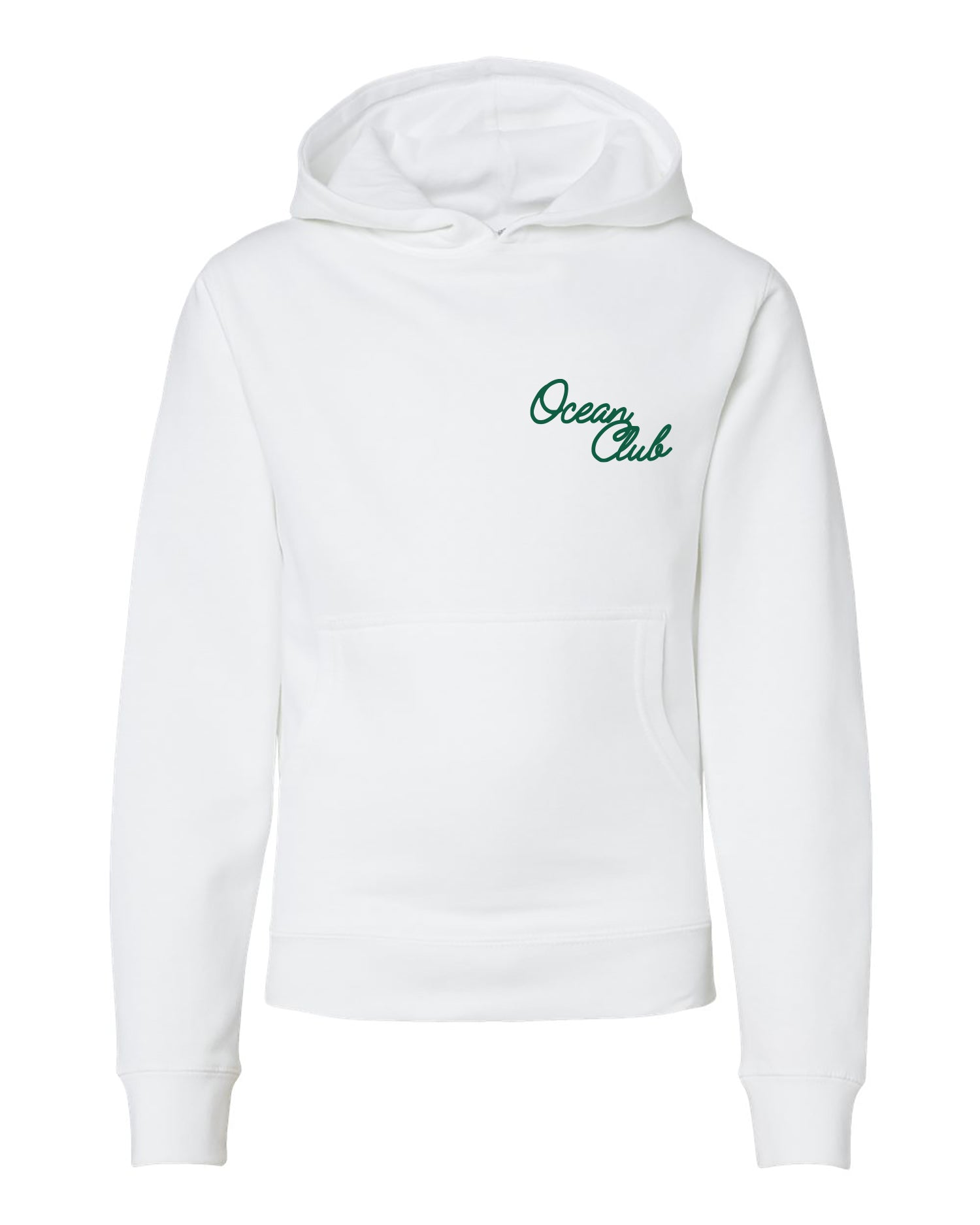 The Ocean Club Script Printed Youth Hoodie