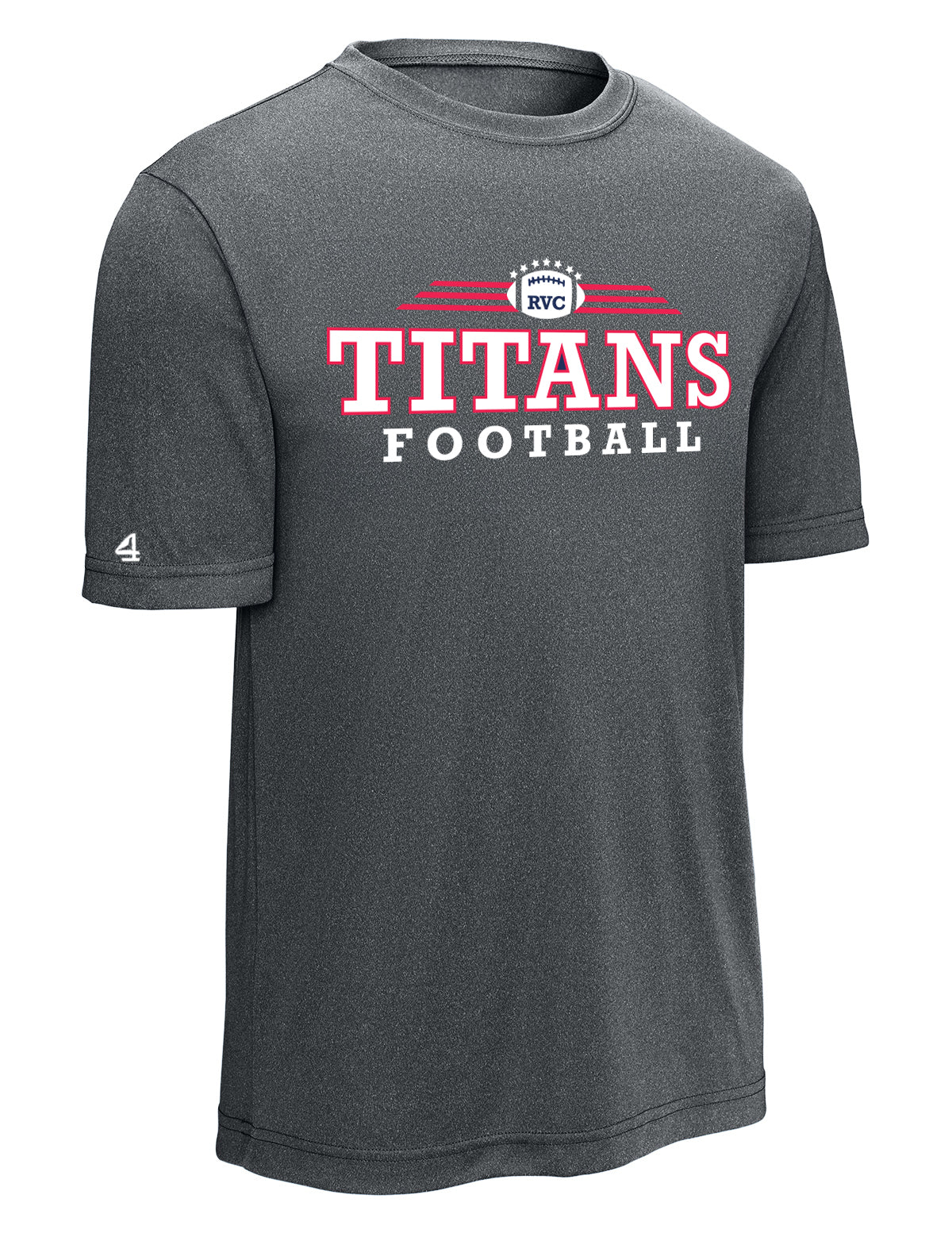 Titans Gameday 2 Short Sleeve Moisture Wicking Performance T Shirt Youth & Adult Size