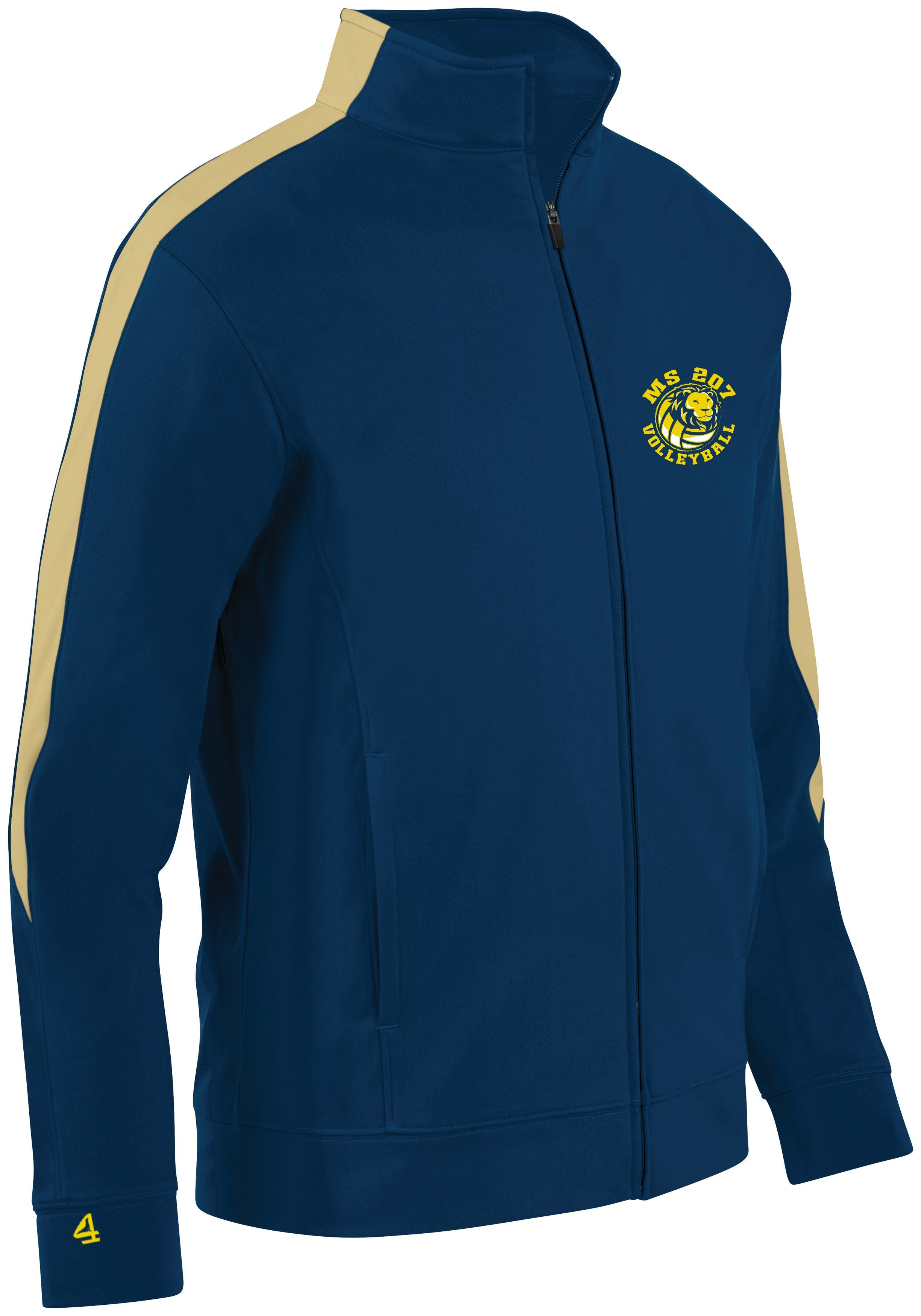 MS 207 Volleyball Embroidered Front chest Jacket
