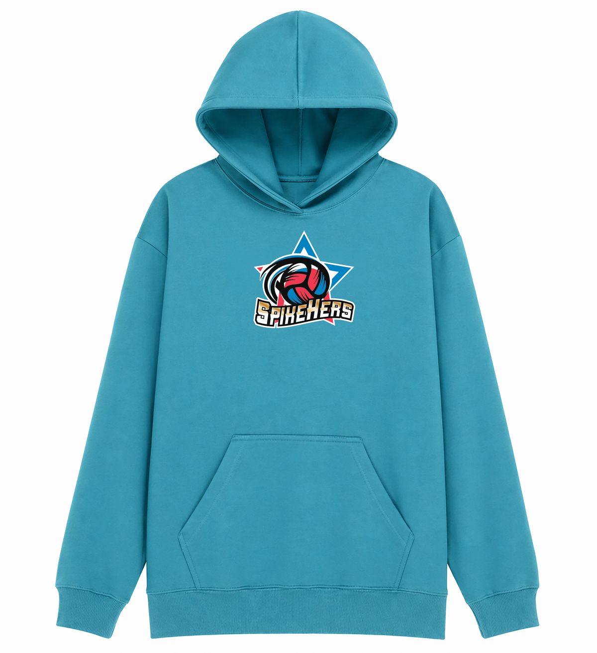 Spikehers Volleyball Oversized Hoodie