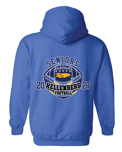 Kellenberg football Senior 27 Hoodie
