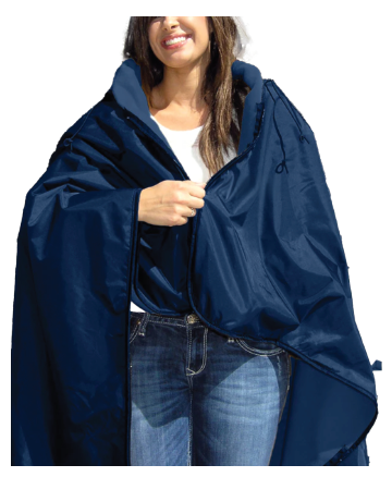 Kellenberg football Stadium Wrap Blanket
