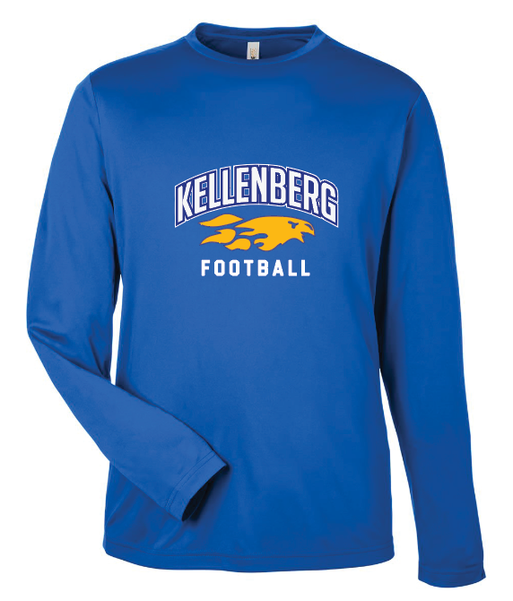 Kellenberg football Performance Long Sleeve shirt