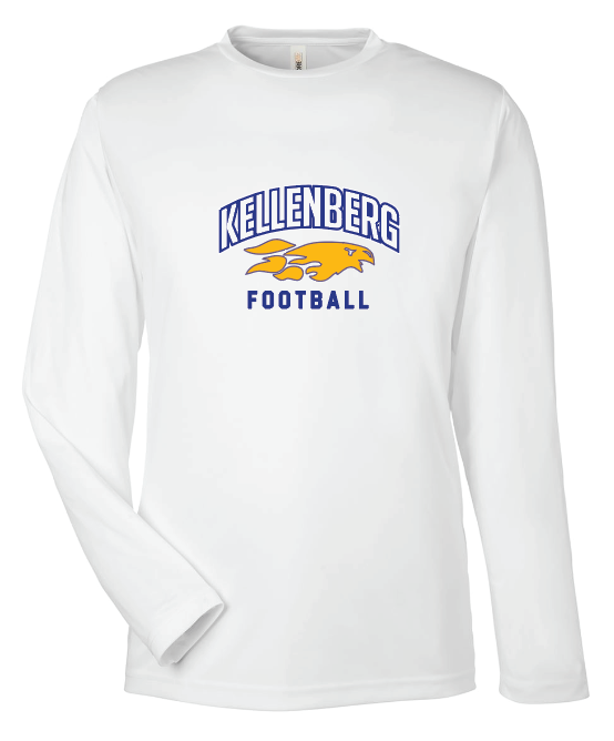 Kellenberg football Performance Long Sleeve shirt