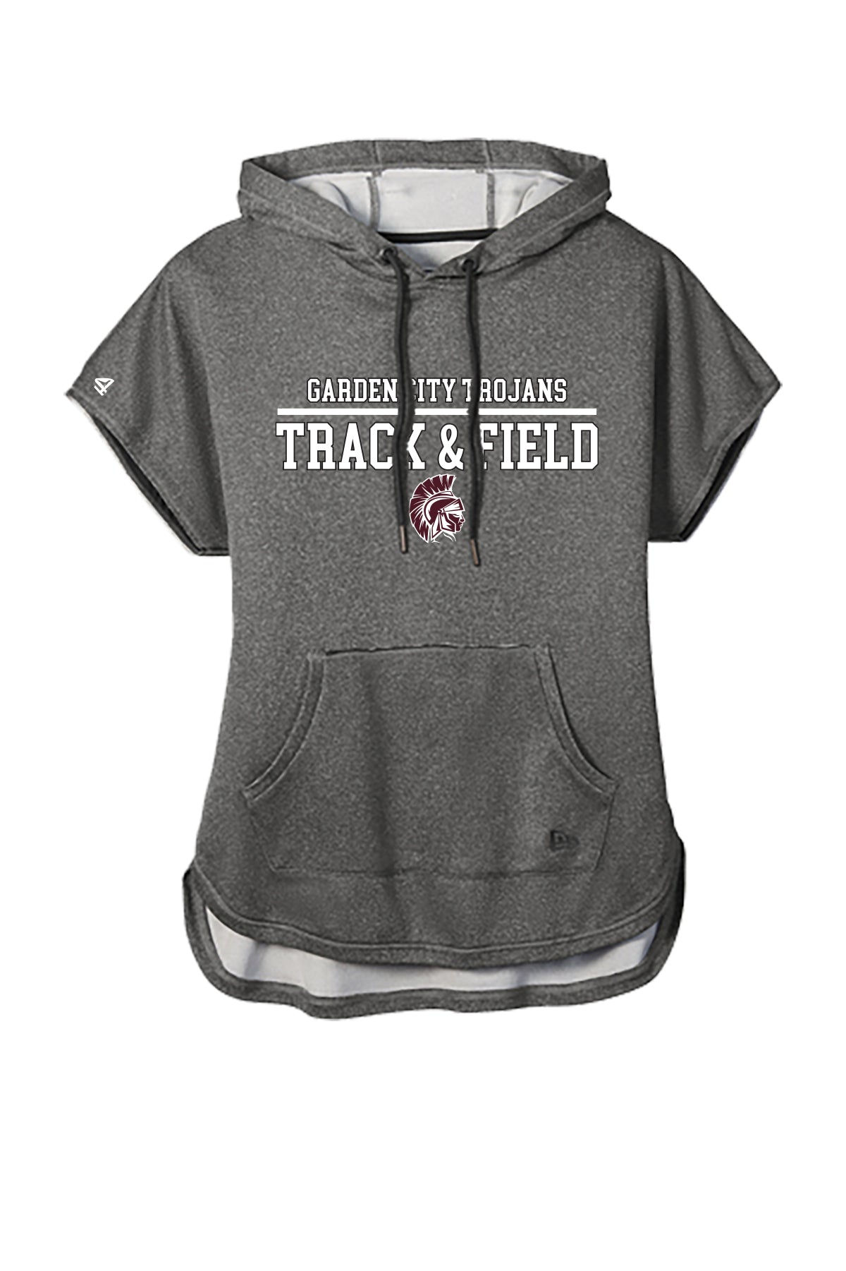Garden City Track and Field Women's SS Tri-blend Hoodie