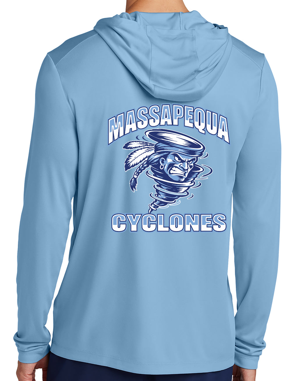 Massapequa Cyclones Printed Peformance Hoodie