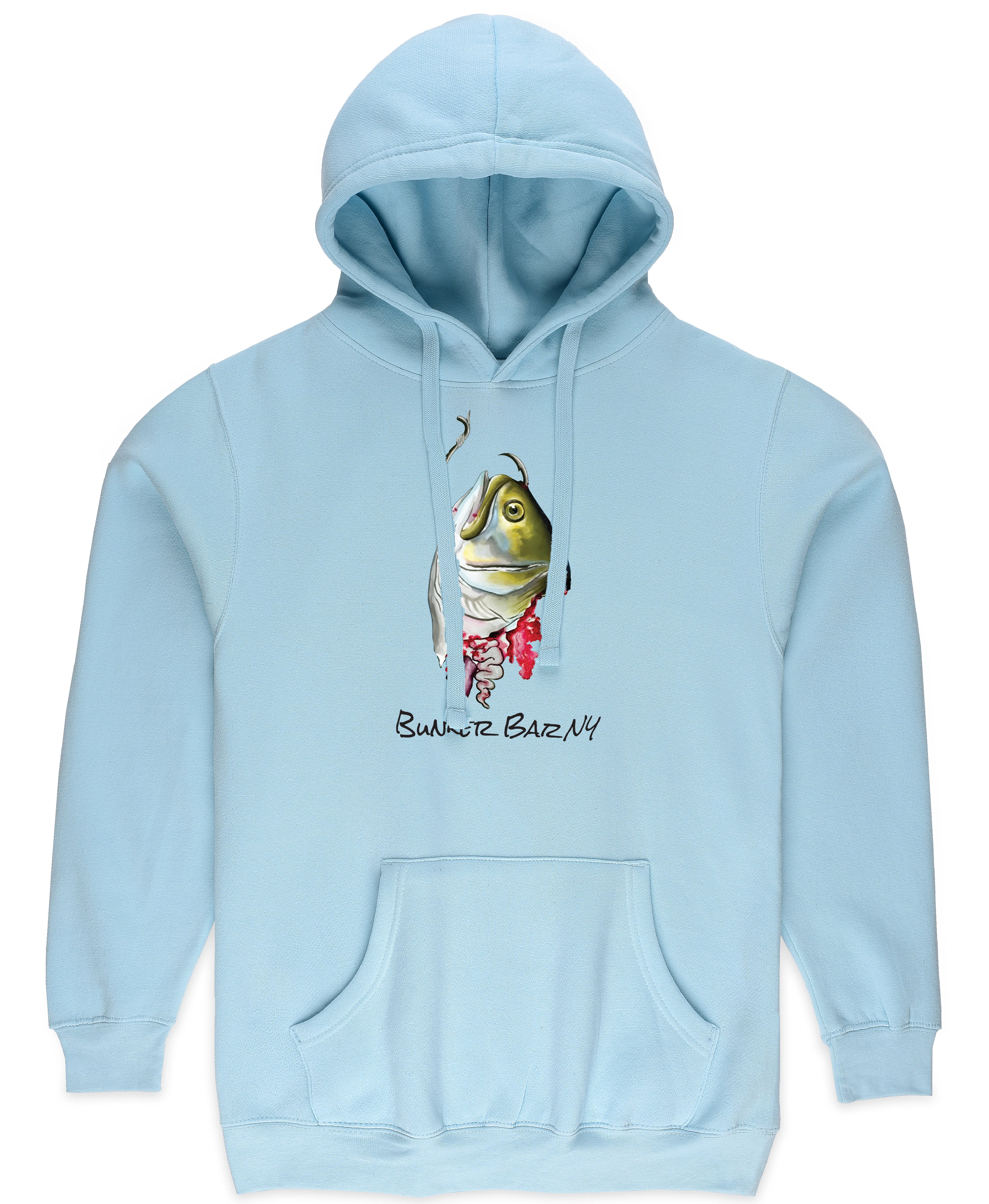 BUNKER BAR NY FISH HEAD HOODIE