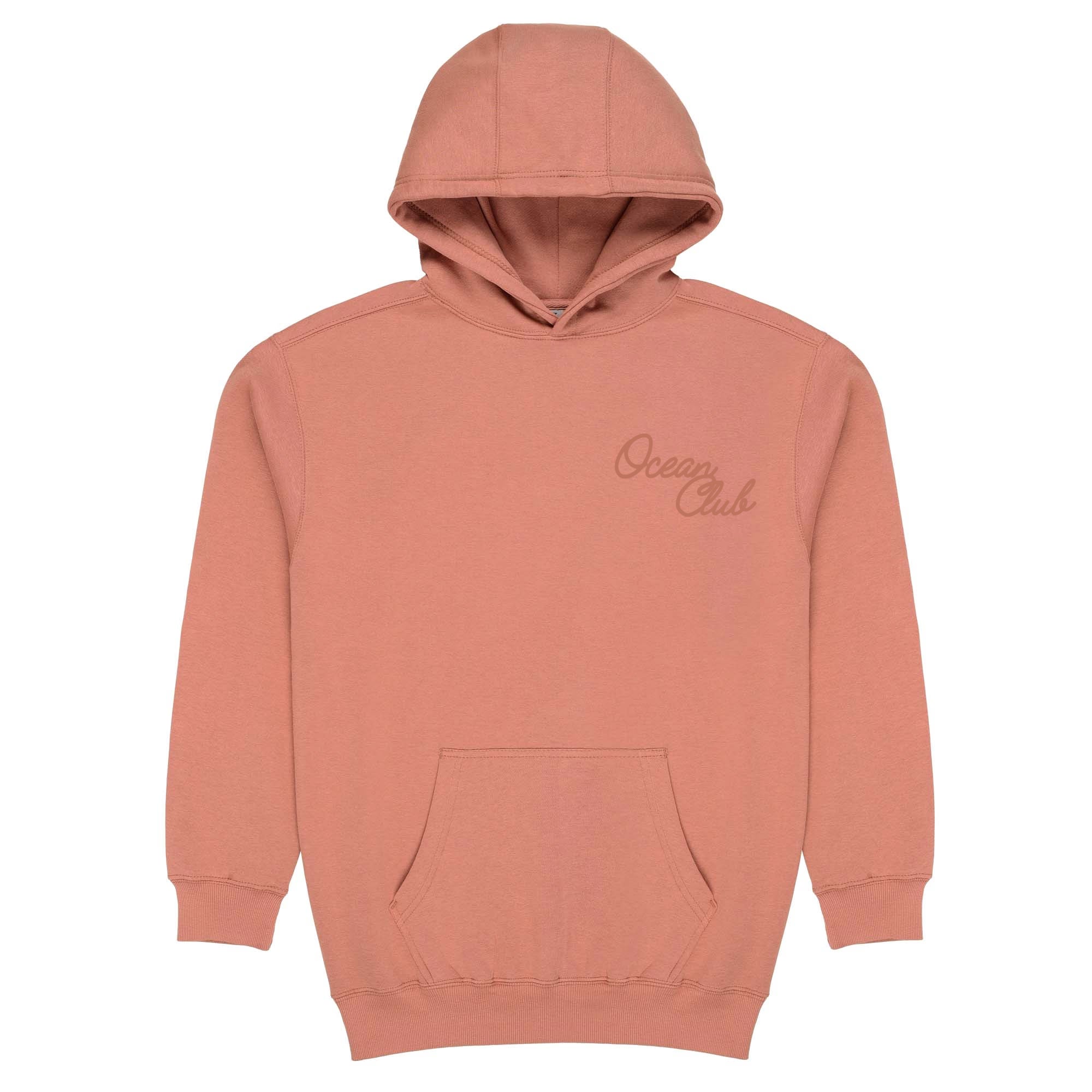 The Ocean Club Script MONO-TONE Women's Oversized Hoodie