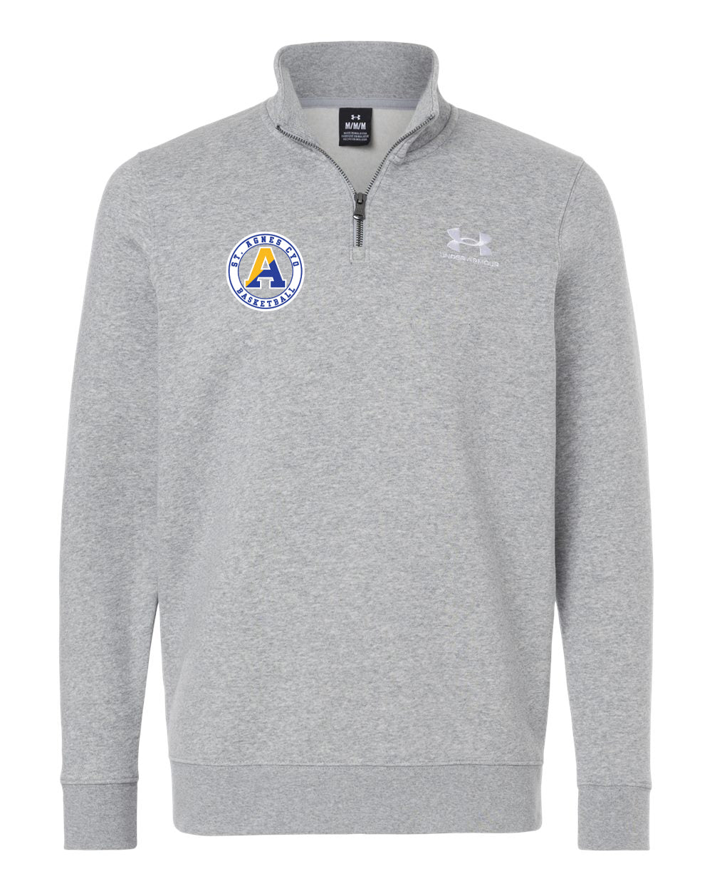 ST AGNES BASKETBALL Under Amour Embroidered 1/4 Zip 6012710