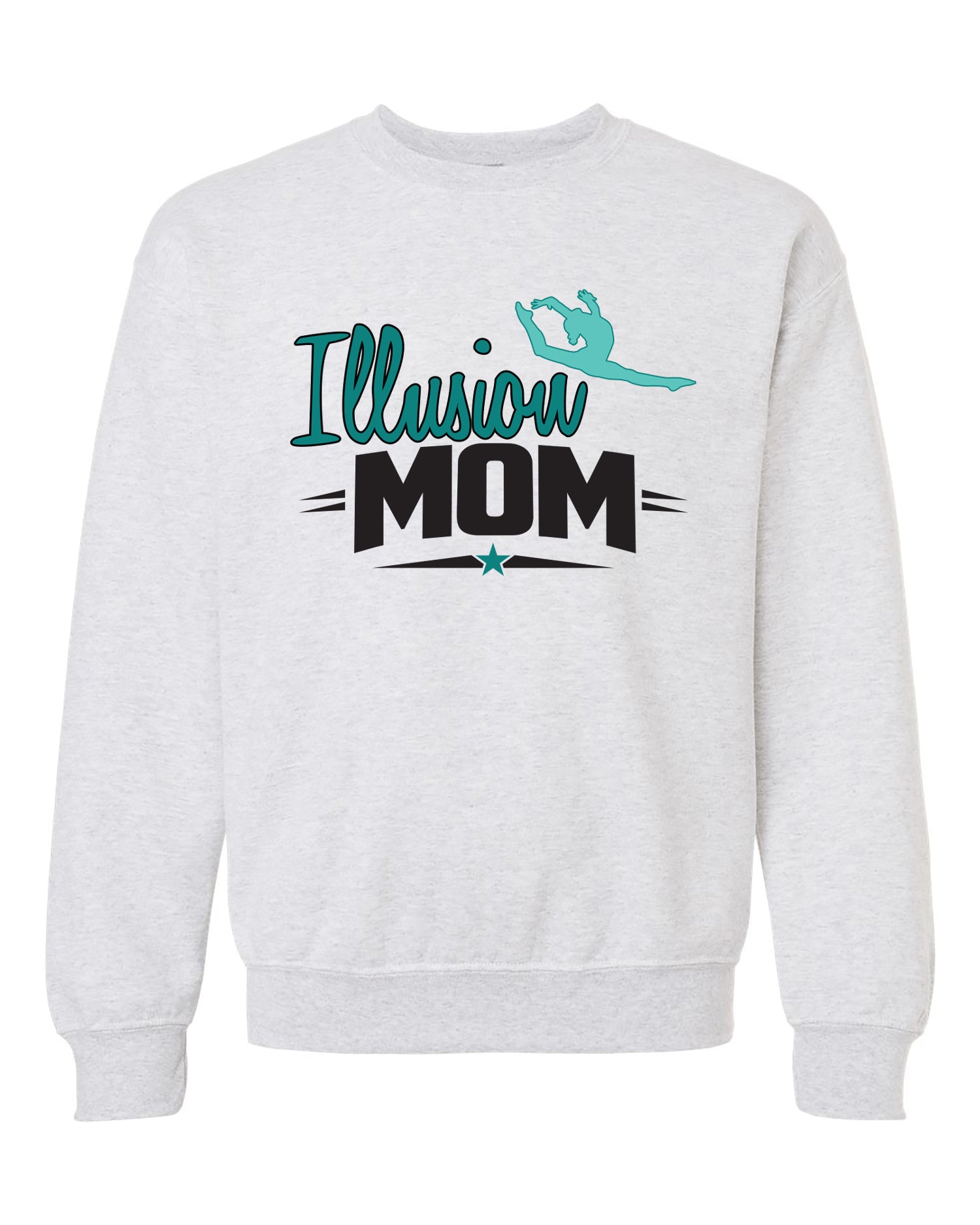 Illusion Gymnastics Mom Crewneck