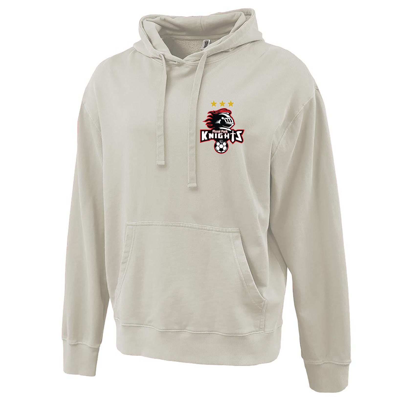 FLORAL PARK SOCCER Pennant Mid-Weight Fleece Hoodie