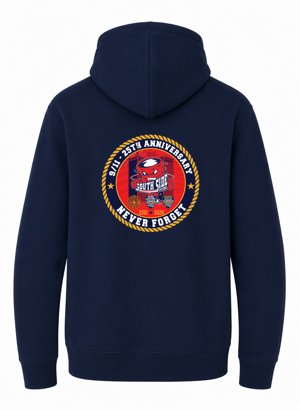 South Side High School Football 911 Never Forget Hoodie