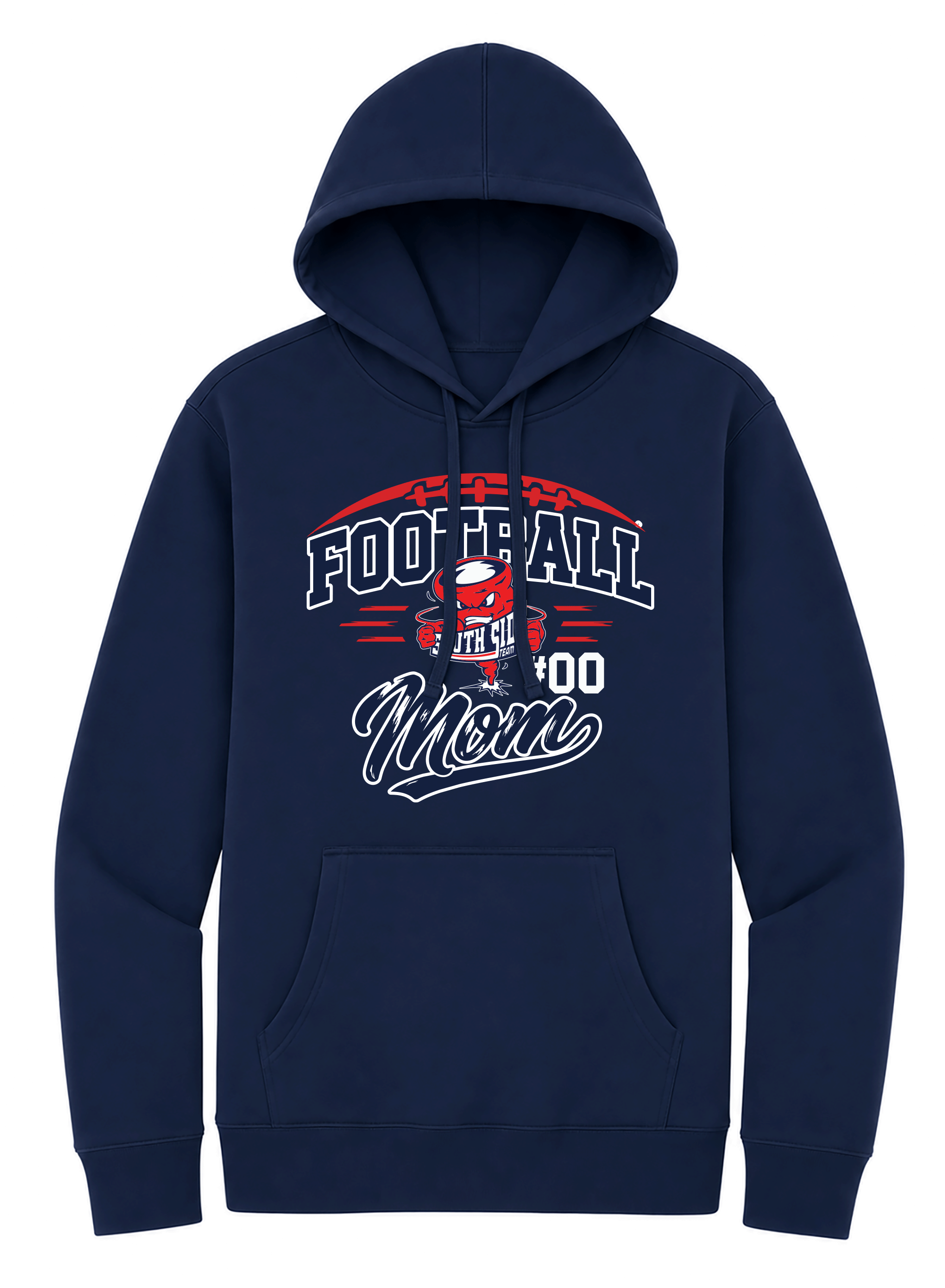 South Side High School Football Mom Hoodie