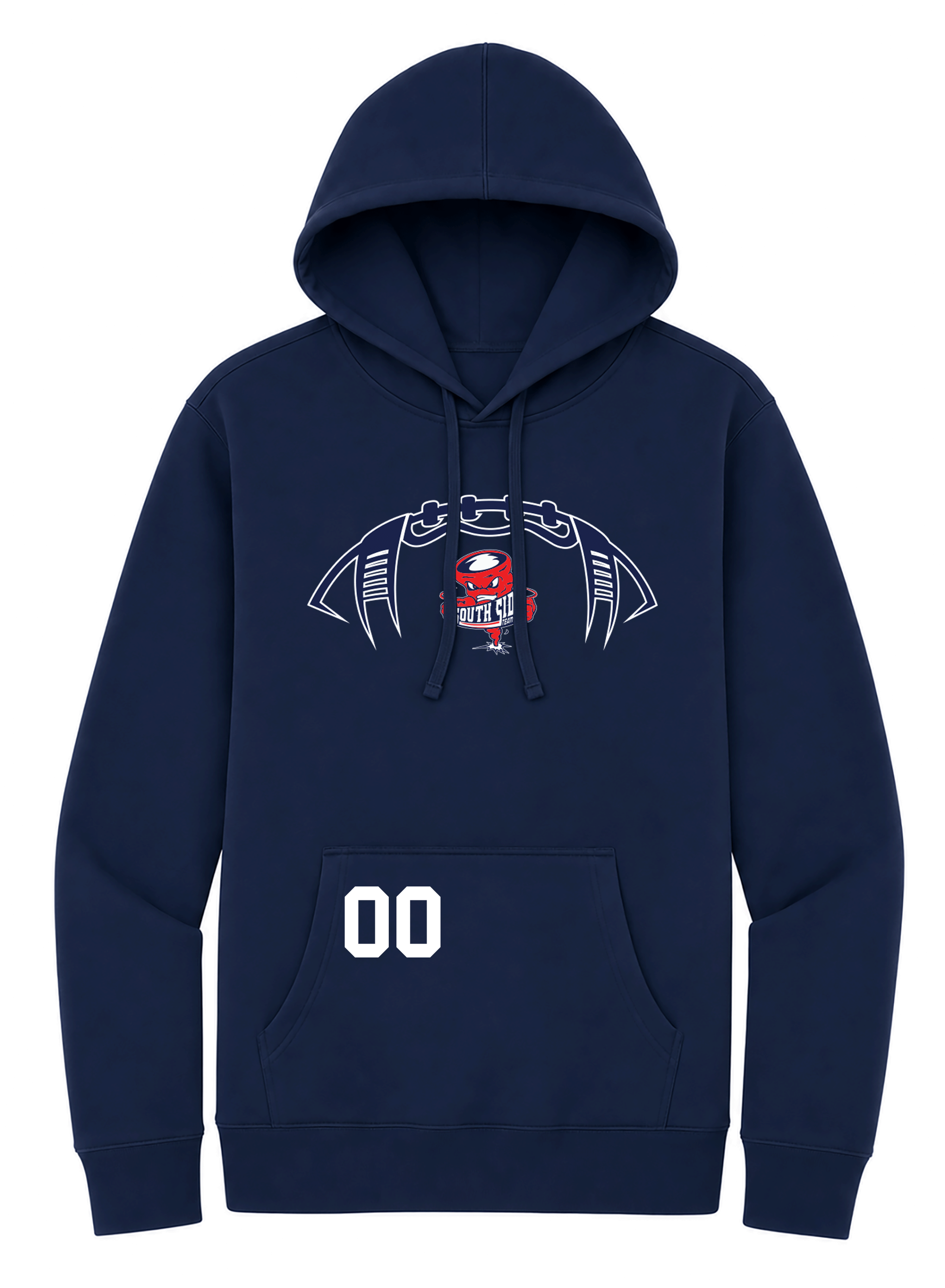 South Side High School Football number Hoodie