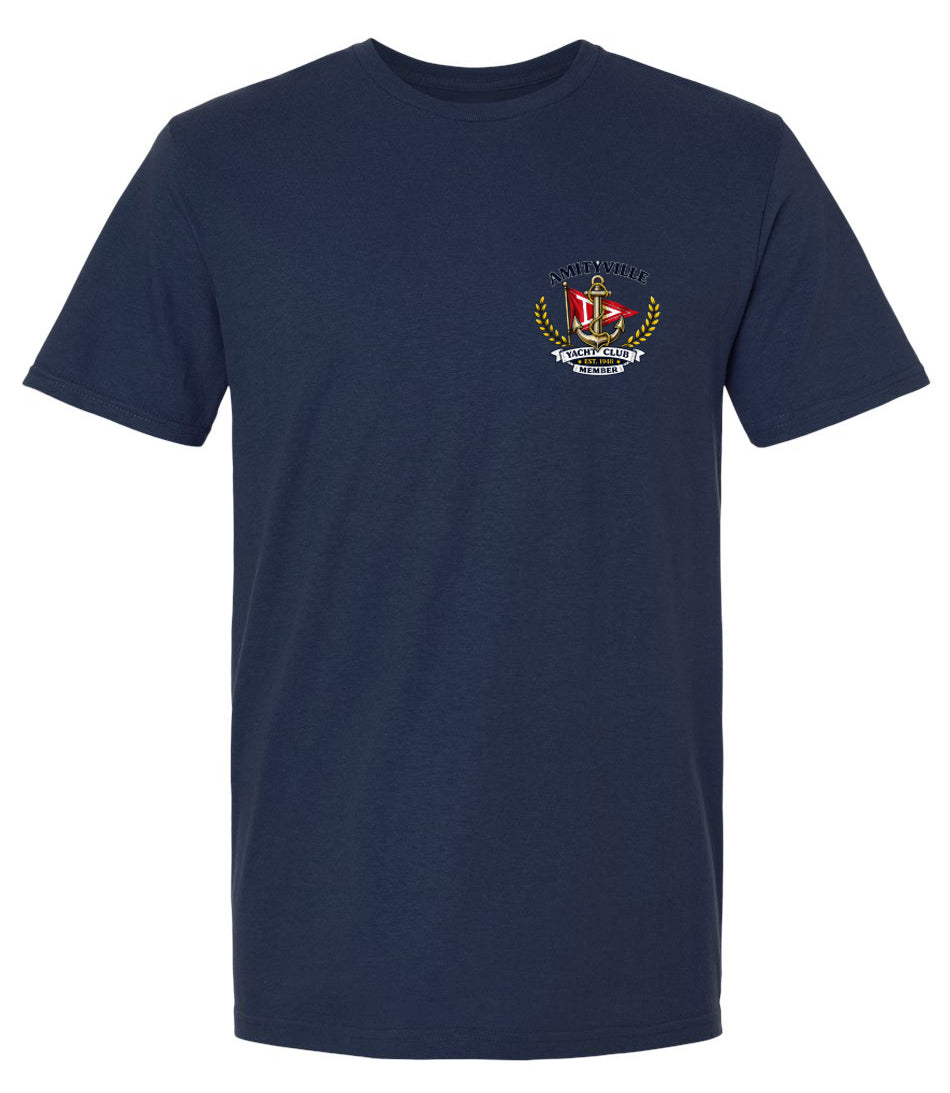 Amityville Yacht Club Graphic T-shirt