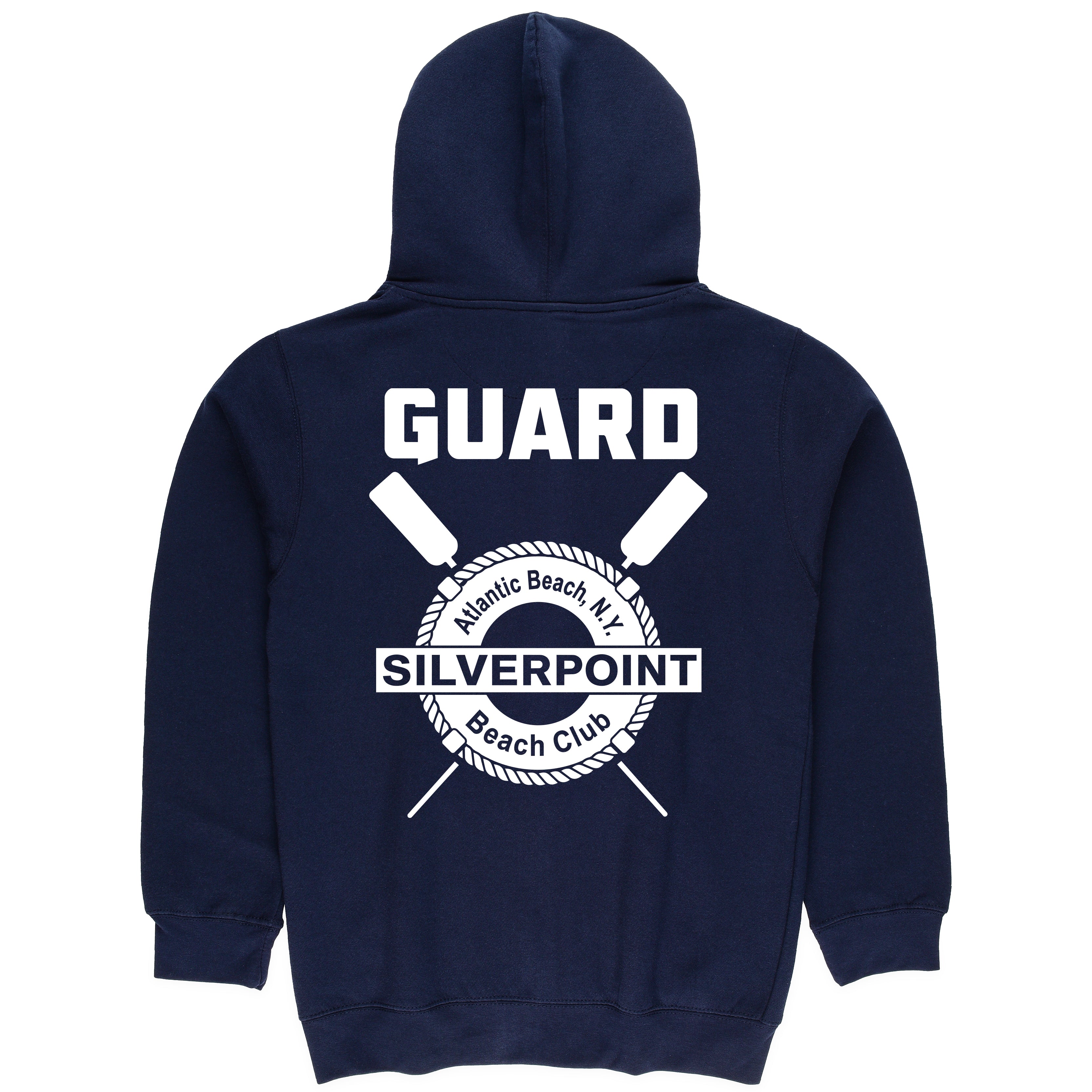 SILVER POINT LIFEGUARDS FULL ZIP HOODIE