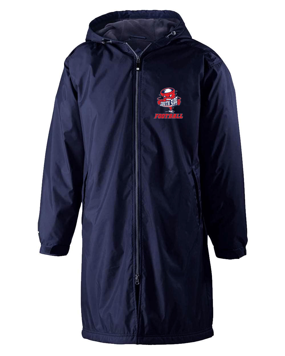 South Side High School Football Team 100 Long Jacket