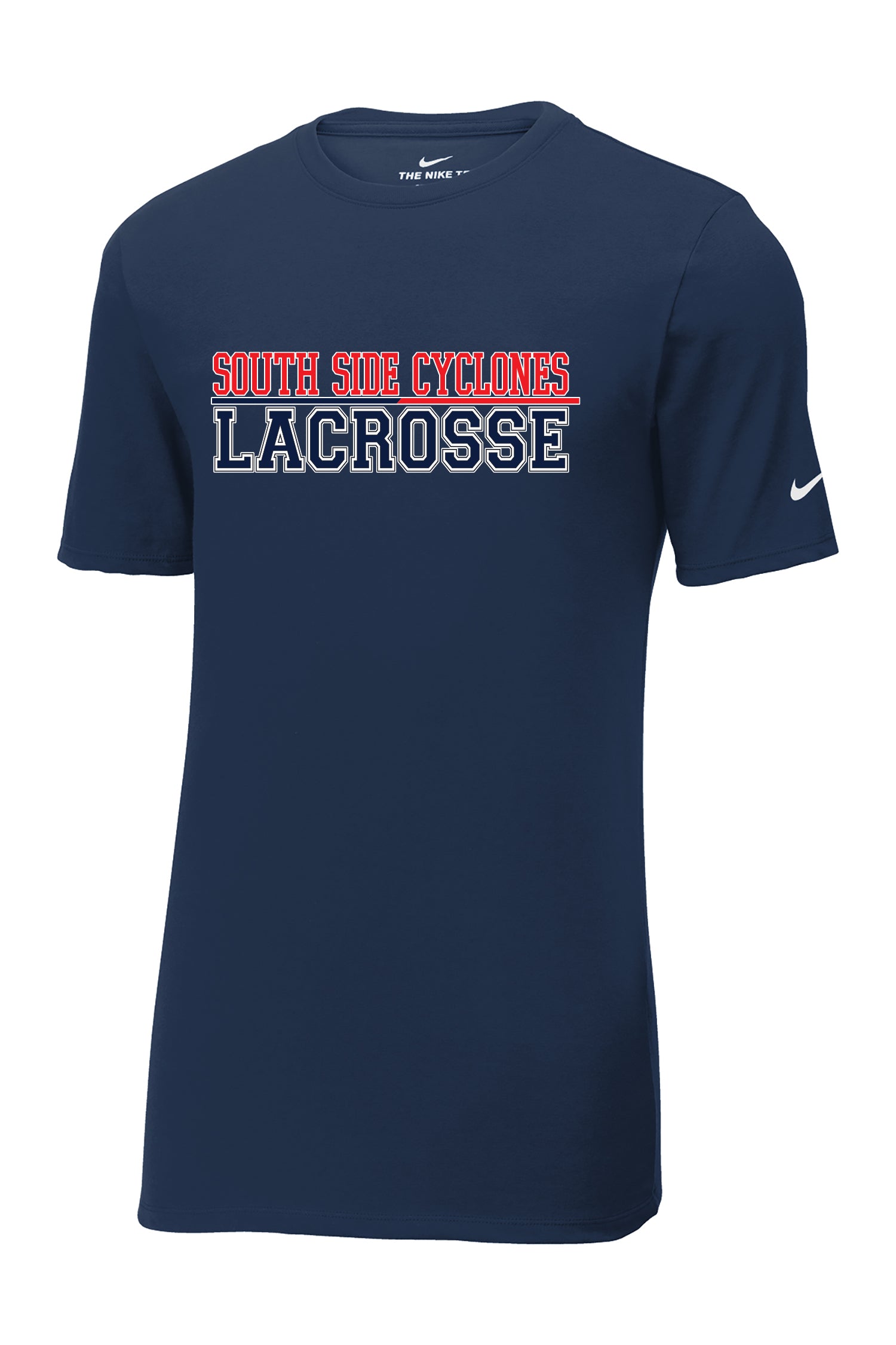 South Side Cyclones Lacrosse Nike Drifit Tshirt