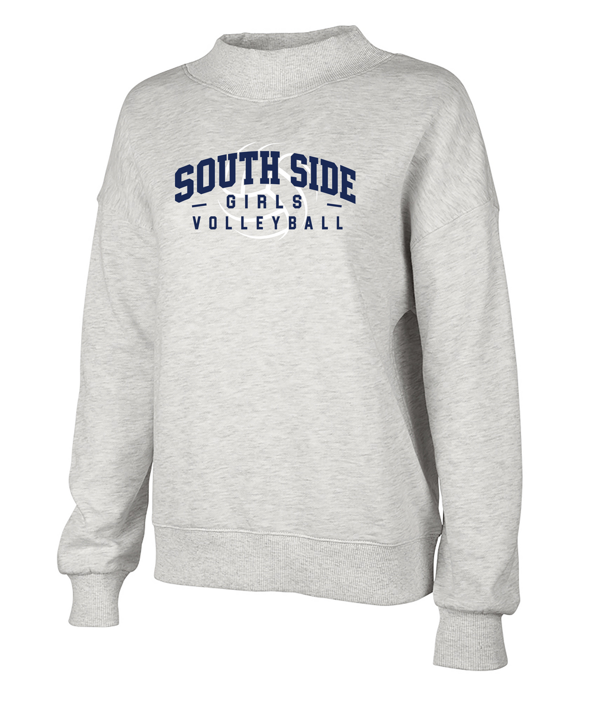 SOUTH SIDE GIRLS VOLLEYBALL WOMEN'S MOCK-NECK SWEATSHIRT