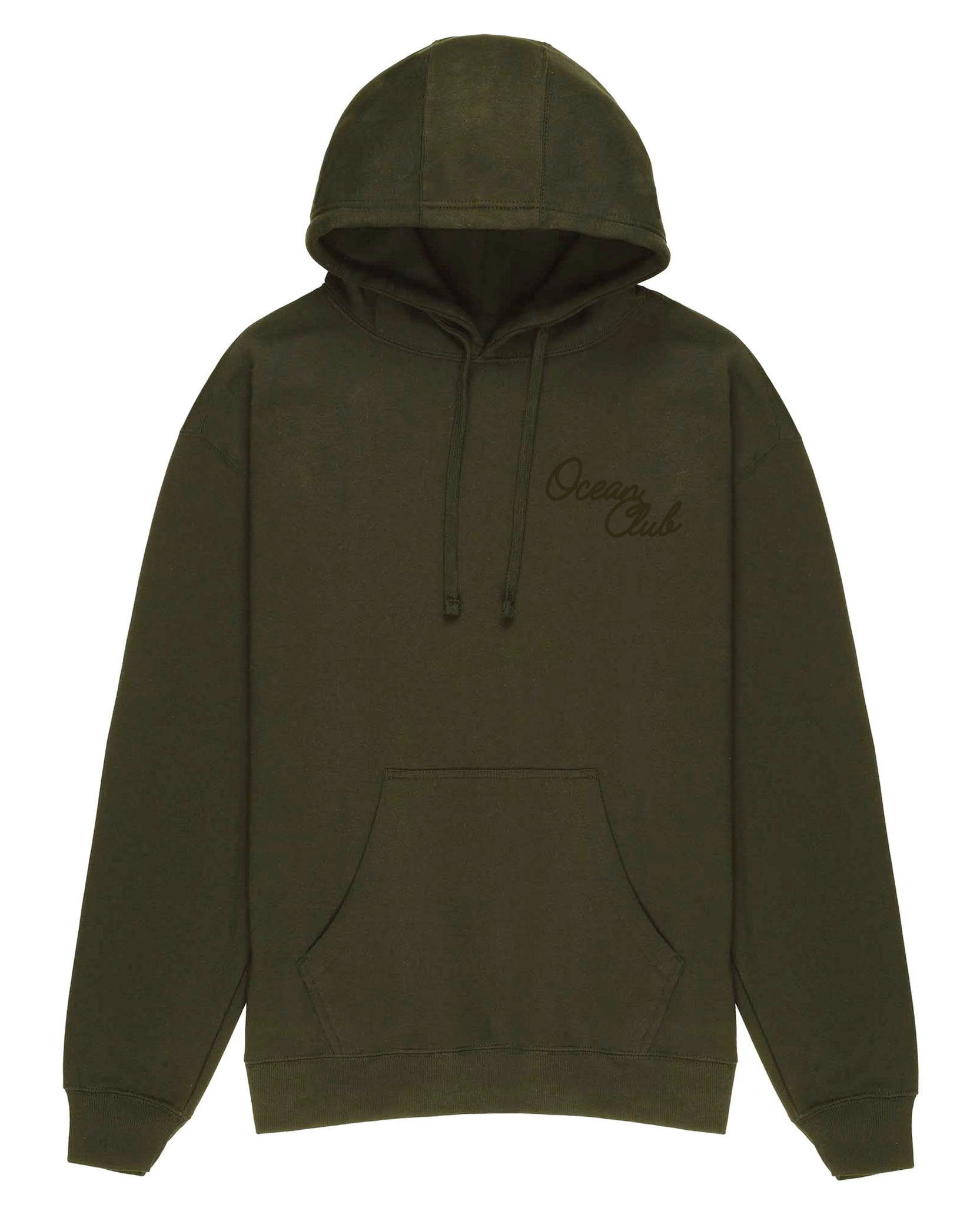 The Ocean Club Script MONO-TONE Unisex Oversized Hoodie