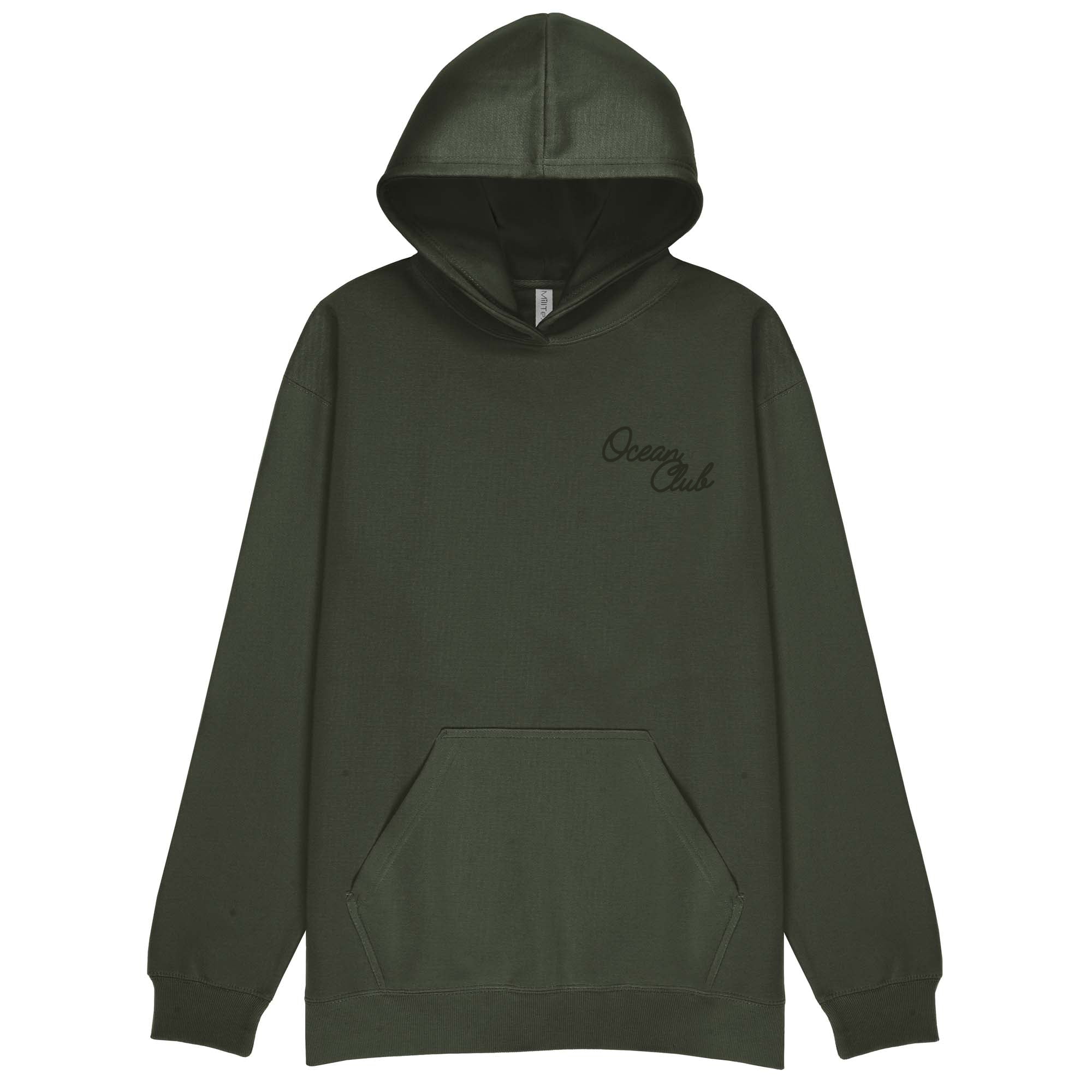 The Ocean Club Script MONO-TONE Women's Oversized Hoodie