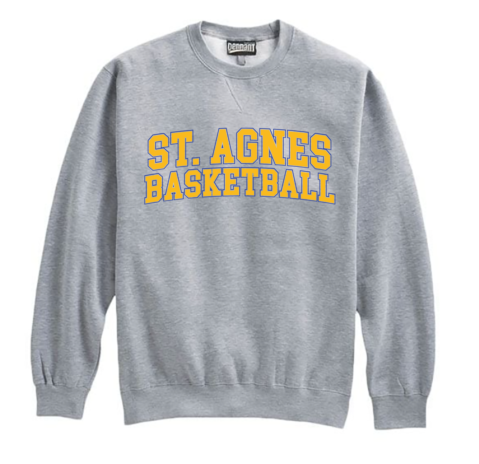 ST AGNES BASKETBALL PENNANT CREWNECK