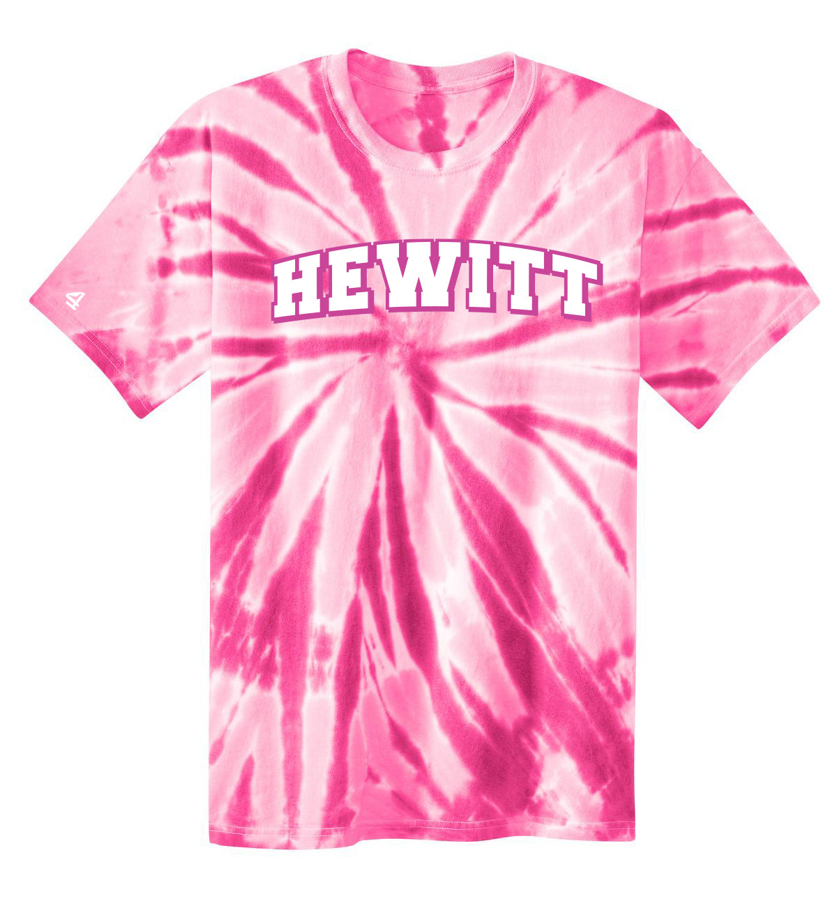 Hewitt Elementary Hawks Girls Tie Dye SS Tshirt