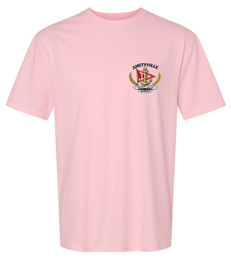 Amityville Yacht Club Graphic T-shirt