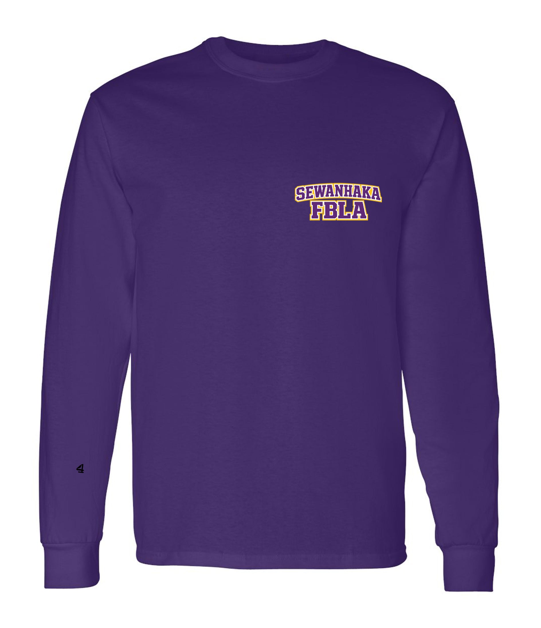 SEWANHAKA FBLA Long Sleeve Cotton Tee