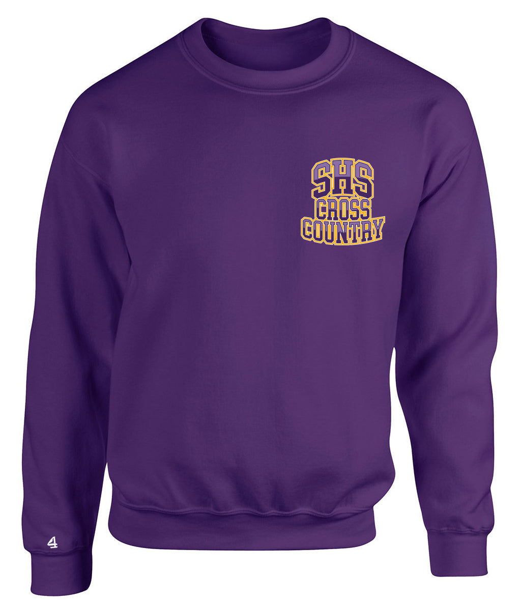 Sewanhaka Ravens Cross Country Youth and Adult Size Crewneck sweatshirt
