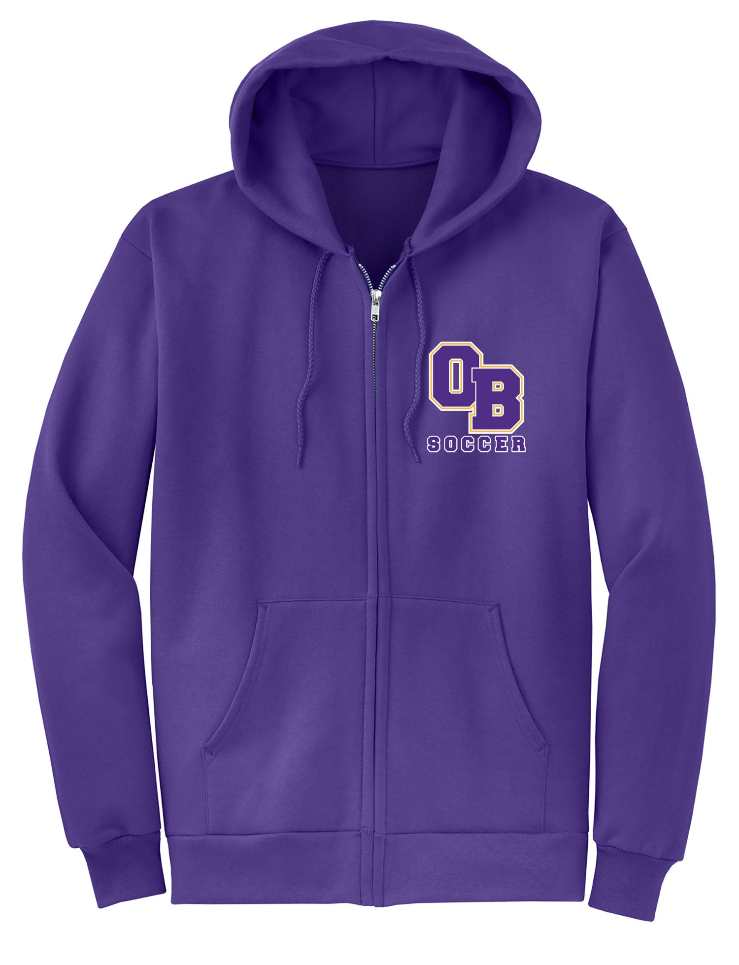 OYSTER BAY GIRLS SOCCER FULL ZIP Hoodie