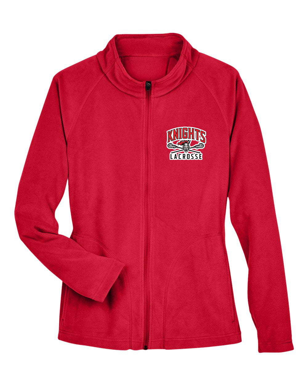 FLORAL PARK WOMENS LACROSSE Microfleece Embroidered Jacket