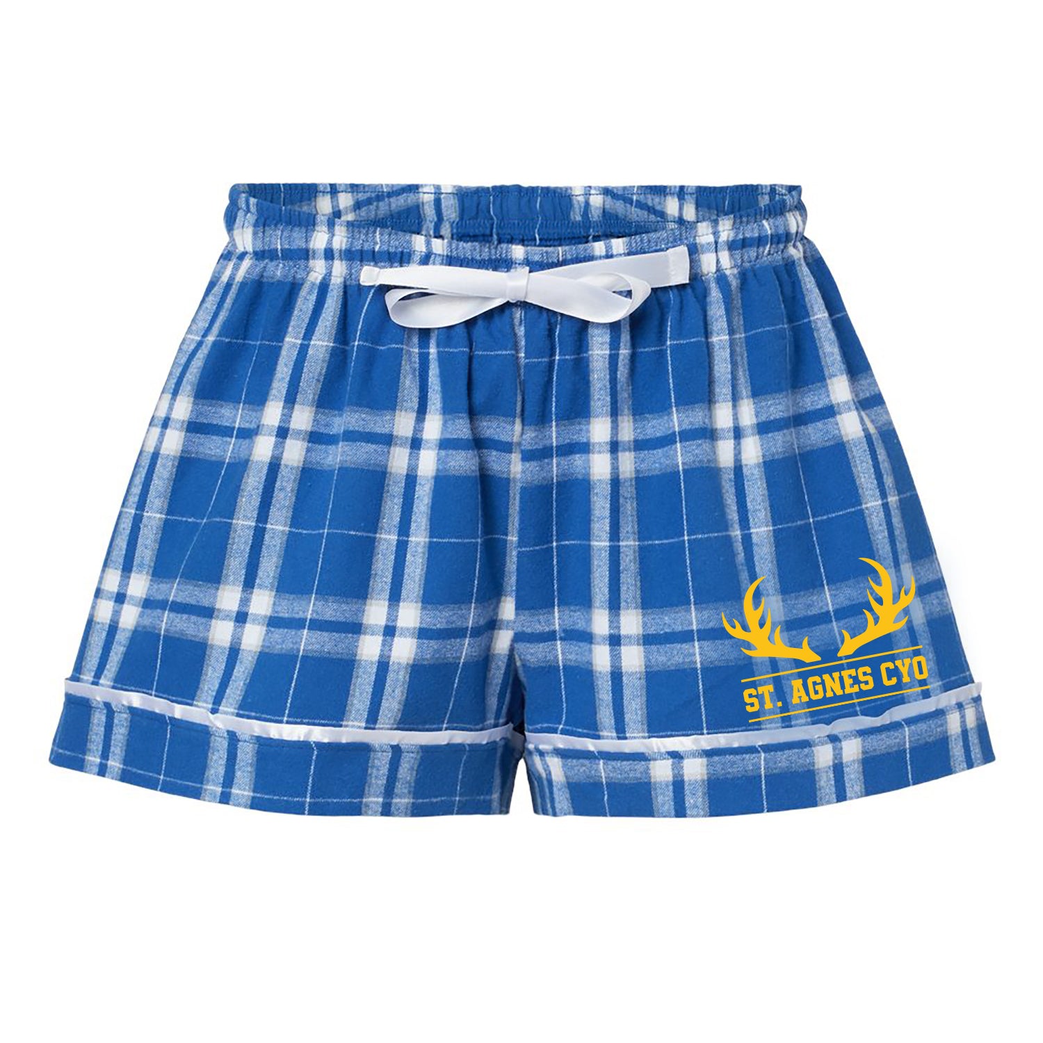 ST AGNES BASKETBALL FLANNEL SHORTS