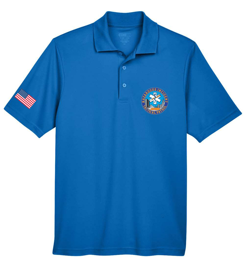 NYC HAZARD INCIDENT TACTICAL PATROL Embroidered Polo